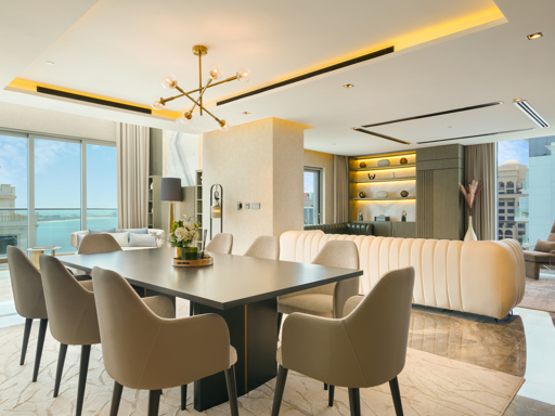 The Presidential Suite Dining Area