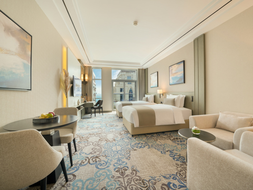 Spacious Deluxe Seaside Room with Balcony