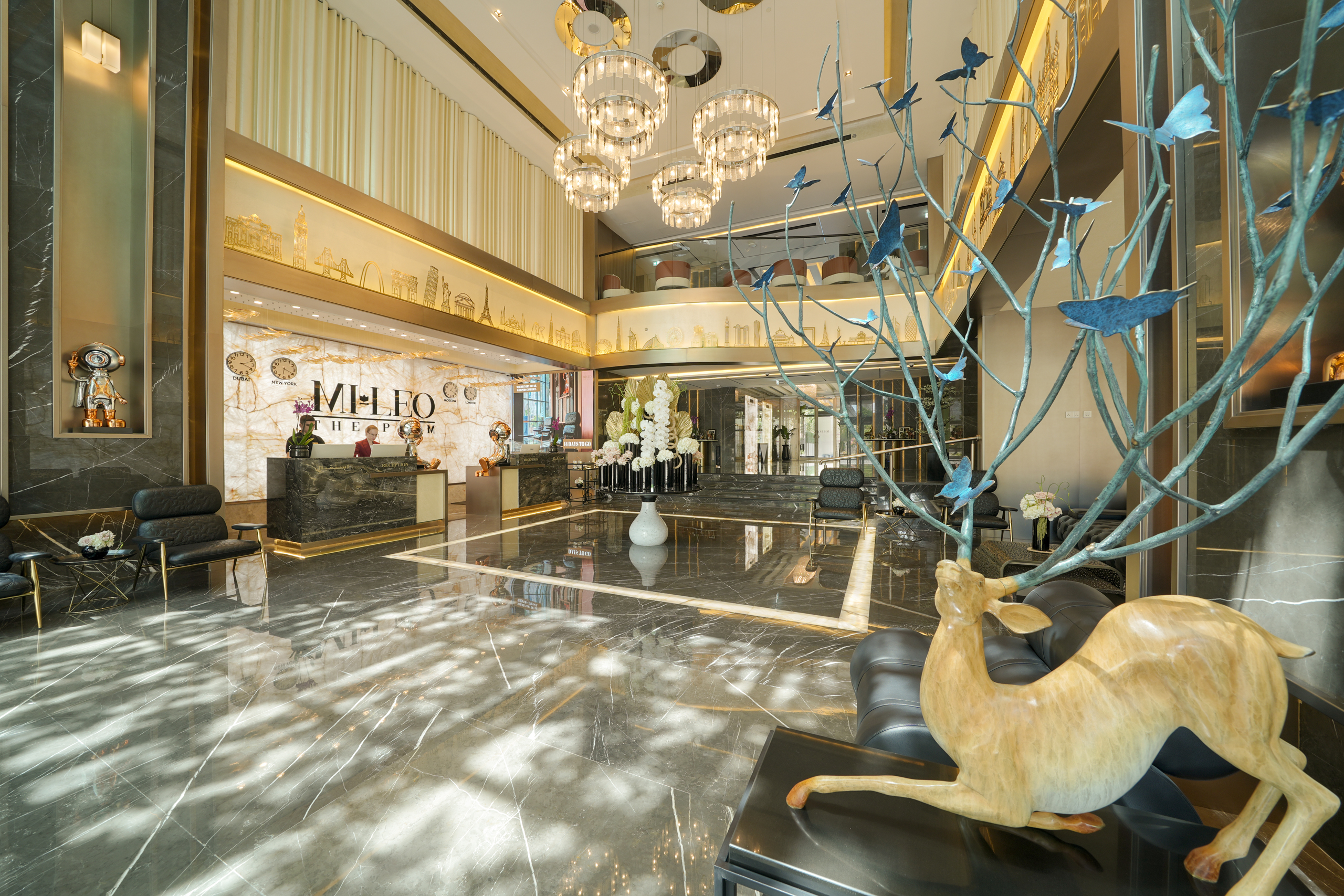 Hotel Main Entrance & Reception Area